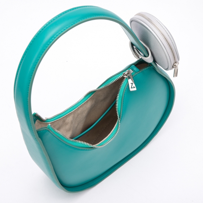 gionarユニークなデザインの女性のための革のホーボーハンドバッグバゲットバッグ 